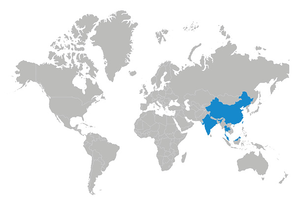 Find the Rutronik Offices Asia